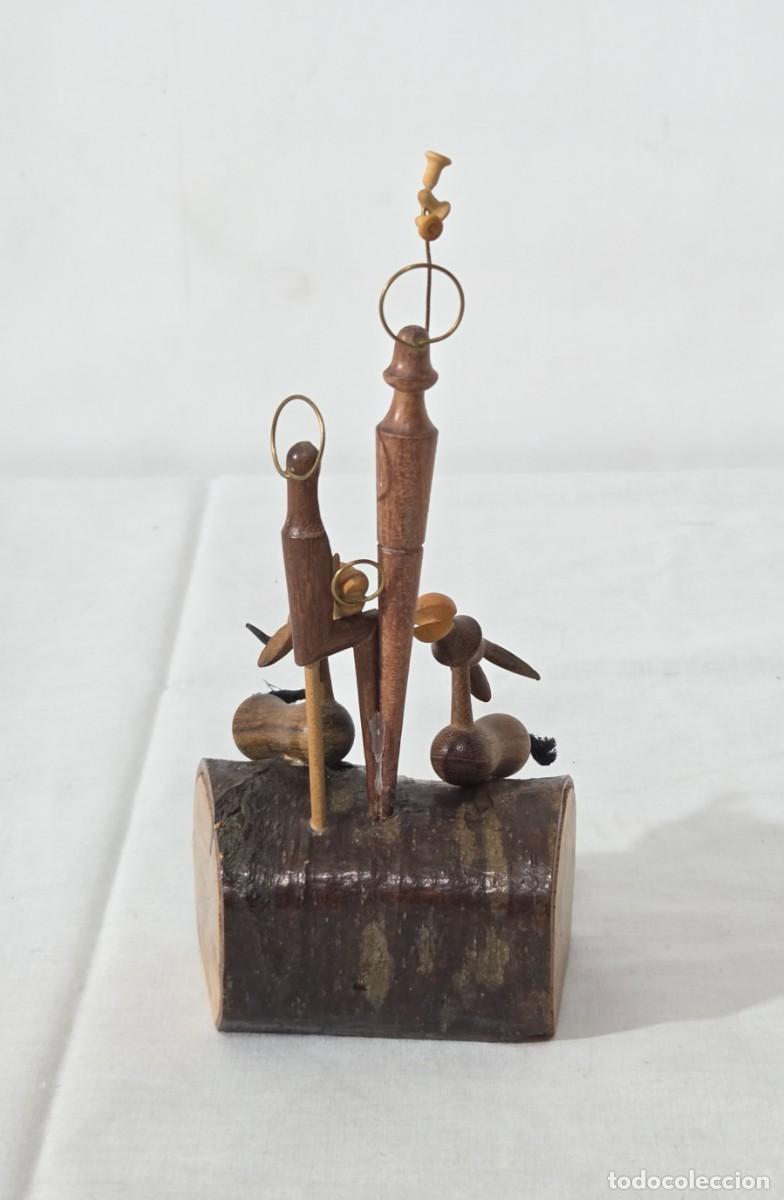 Figuras de Bel&eacute;n: Belen fabricado a mano en madera - Foto 3
