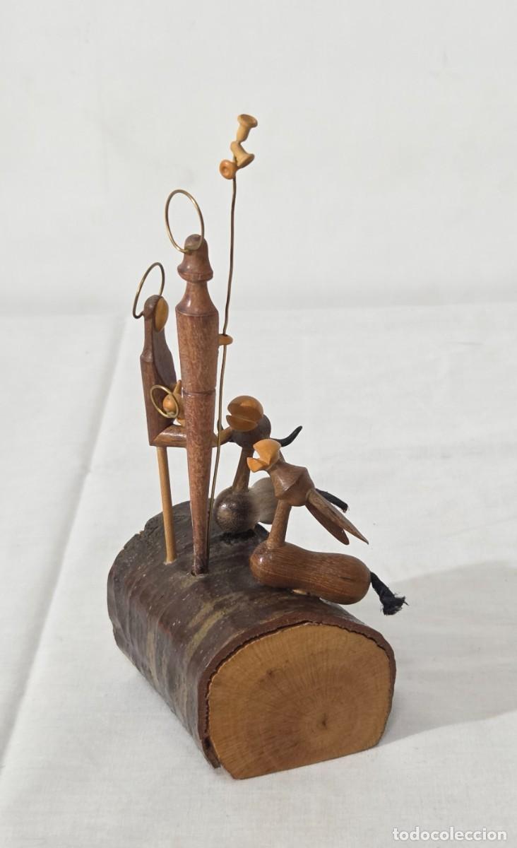 Figuras de Bel&eacute;n: Belen fabricado a mano en madera - Foto 5