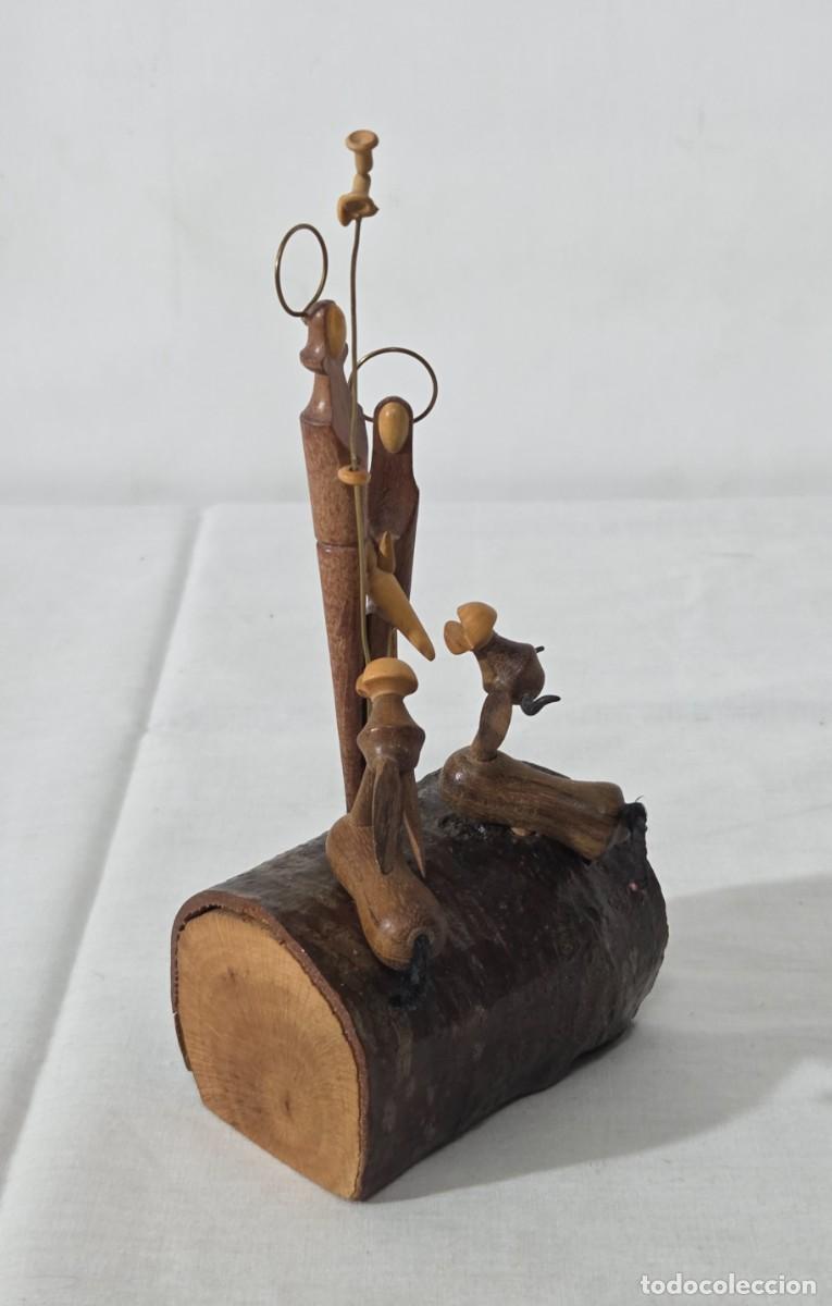 Figuras de Bel&eacute;n: Belen fabricado a mano en madera - Foto 7