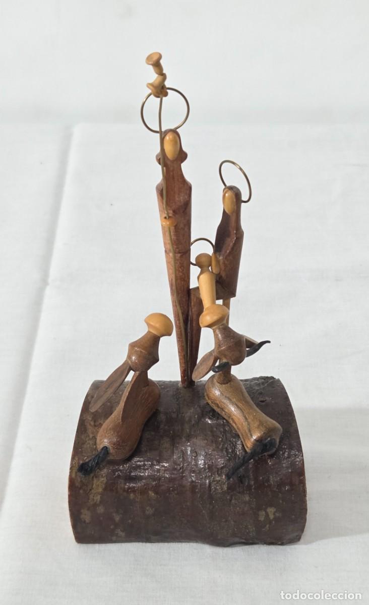 Figuras de Bel&eacute;n: Belen fabricado a mano en madera - Foto 2