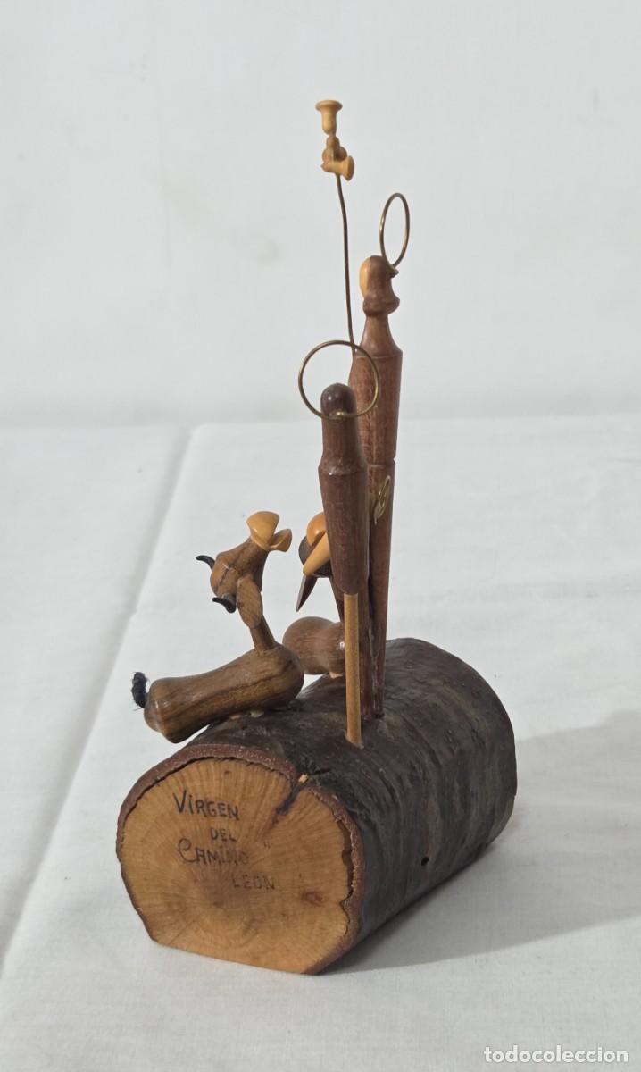 Figuras de Bel&eacute;n: Belen fabricado a mano en madera - Foto 11