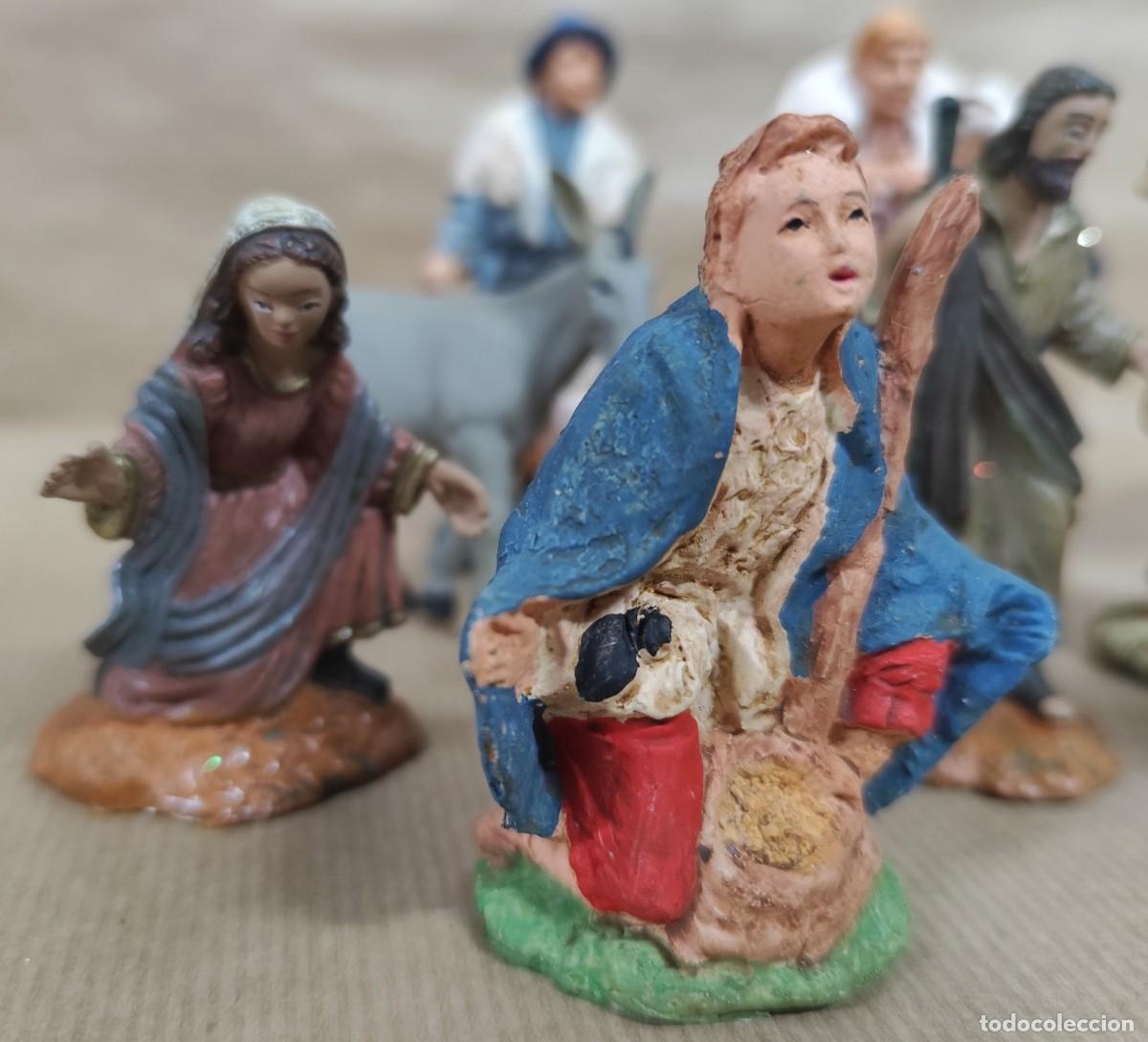 Figuras de Bel&eacute;n: Lote 13 figuritas de bel&eacute;n - Foto 3