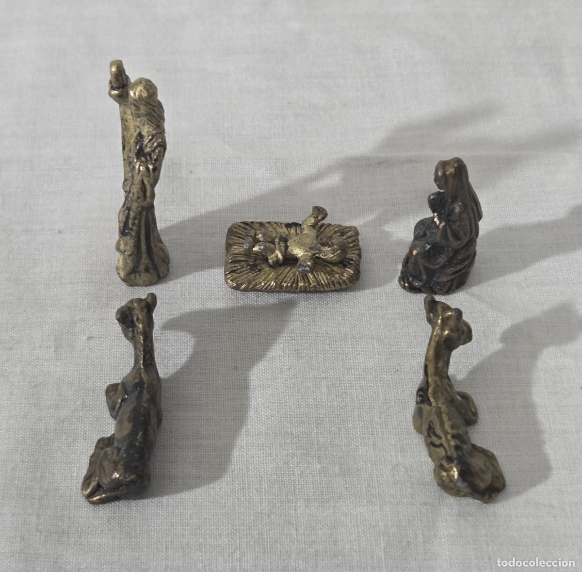 Figuras de Bel&eacute;n: Belen en miniatura de bronce - Foto 6