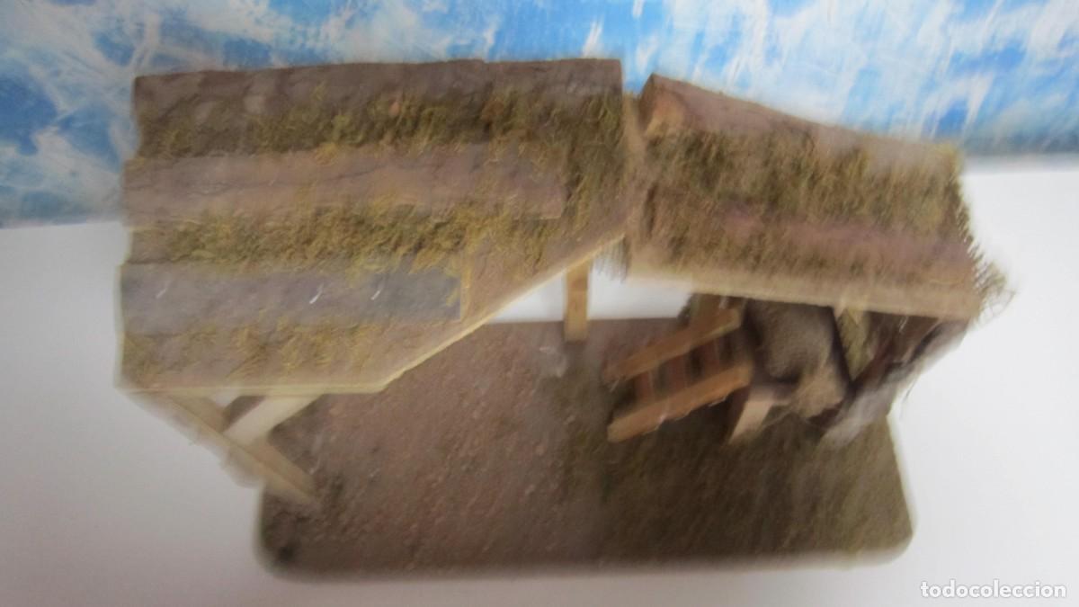 Figuras de Bel&eacute;n: ESTABLO DEL BELEN EN MADERA - Foto 2