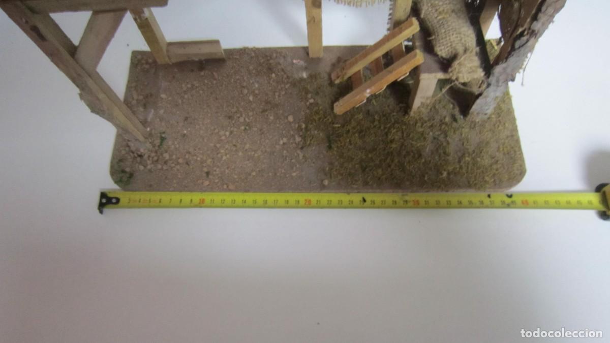 Figuras de Bel&eacute;n: ESTABLO DEL BELEN EN MADERA - Foto 6