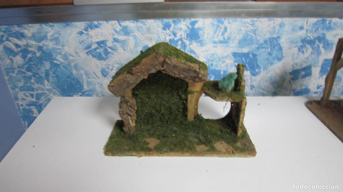 Figuras de Bel&eacute;n: ESTABLO DEL BELEN EN MADERA - Foto 1