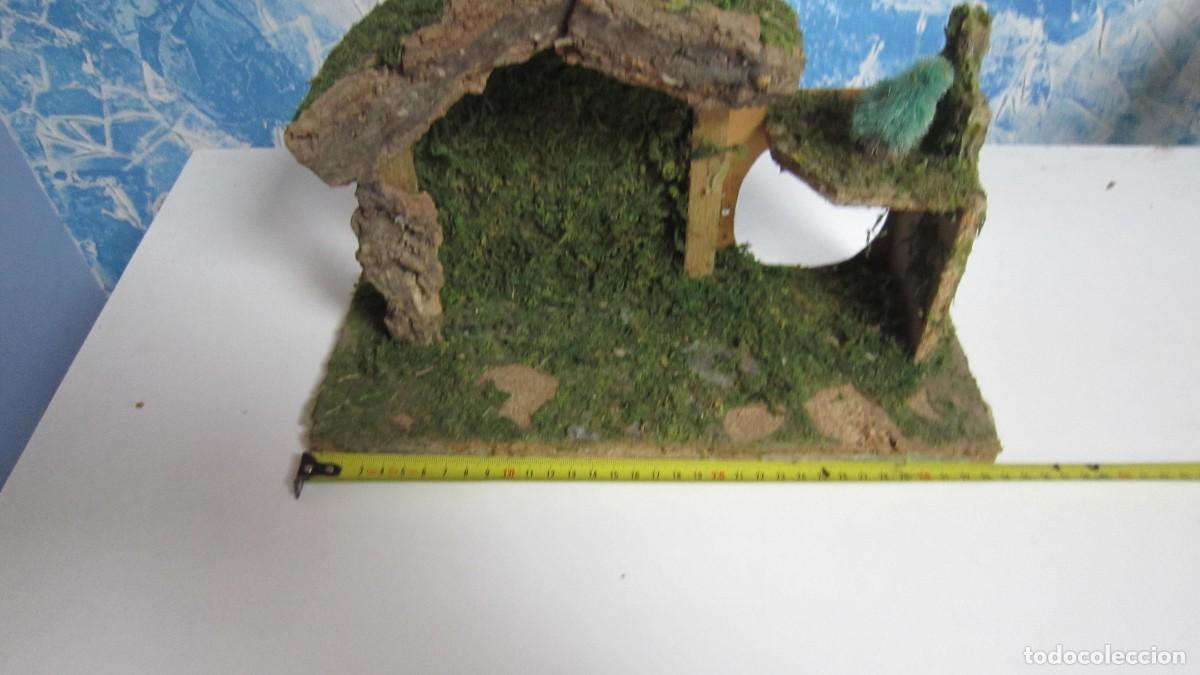 Figuras de Bel&eacute;n: ESTABLO DEL BELEN EN MADERA - Foto 4