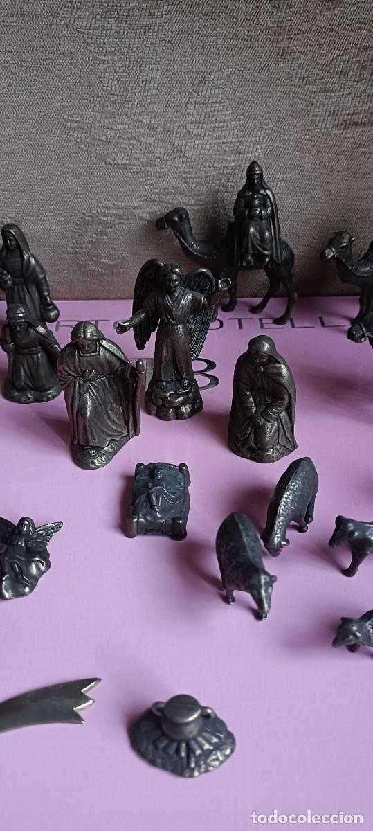 Figuras de Bel&eacute;n: Nacimiento de bronce - Foto 3