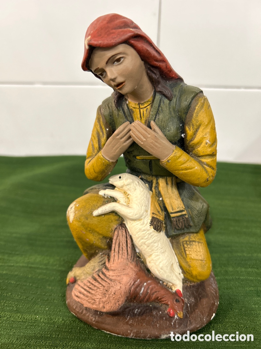 Figurines pour Cr&egrave;ches de No&euml;l: Figura belen posible ortigas??? 16,5cm