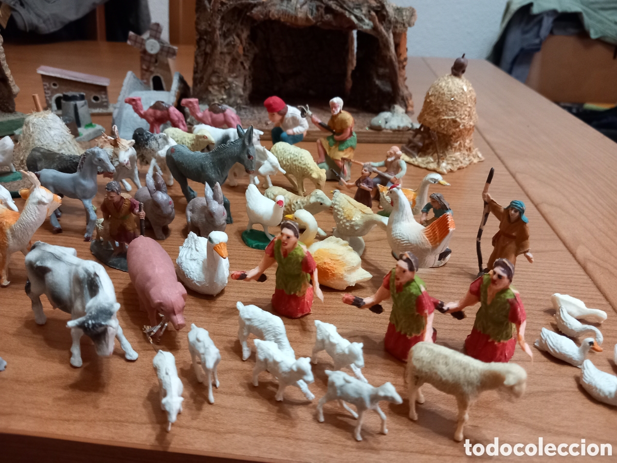 Figuras de Bel&eacute;n: Figuras de pl&aacute;stico y complementos. Envio incluido - Foto 2