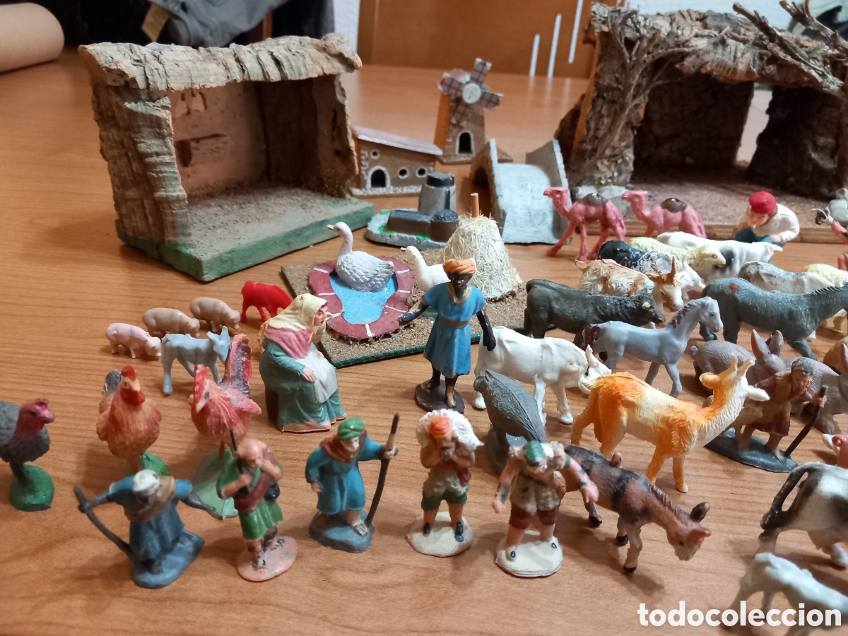 Figuras de Bel&eacute;n: Figuras de pl&aacute;stico y complementos. Envio incluido - Foto 4