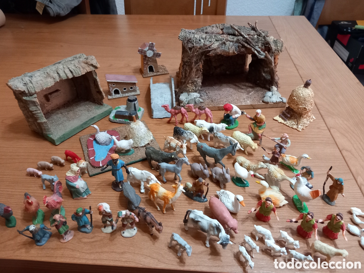 Figuras de Bel&eacute;n: Figuras de pl&aacute;stico y complementos. Envio incluido - Foto 5
