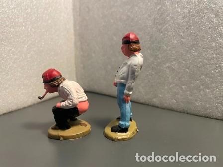 Figuras de Bel&eacute;n: BELEN - CAGANER Y PIXANER PLASTICO - Foto 1