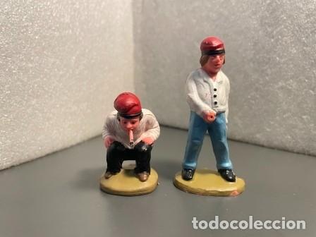 Figuras de Bel&eacute;n: BELEN - CAGANER Y PIXANER PLASTICO - Foto 2