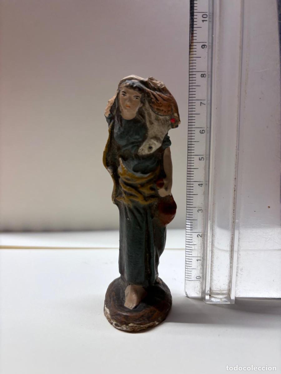 Figuras de Bel&eacute;n: Figura de pesebre. Barro. - Foto 3