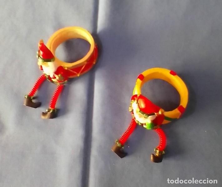 Figuras de Bel&eacute;n: 2 servilleteros de Papa Noel - Foto 2
