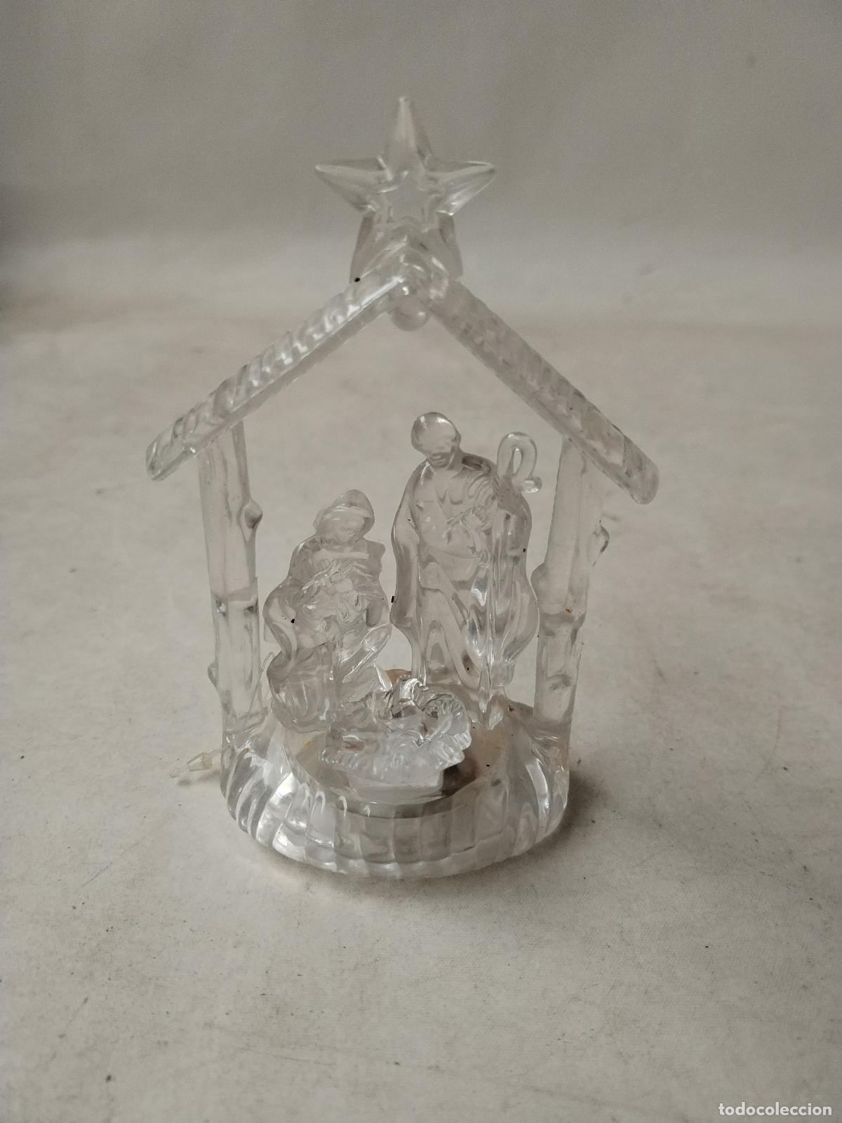 Statuine di Presepe: belen transparente luminoso - c184
