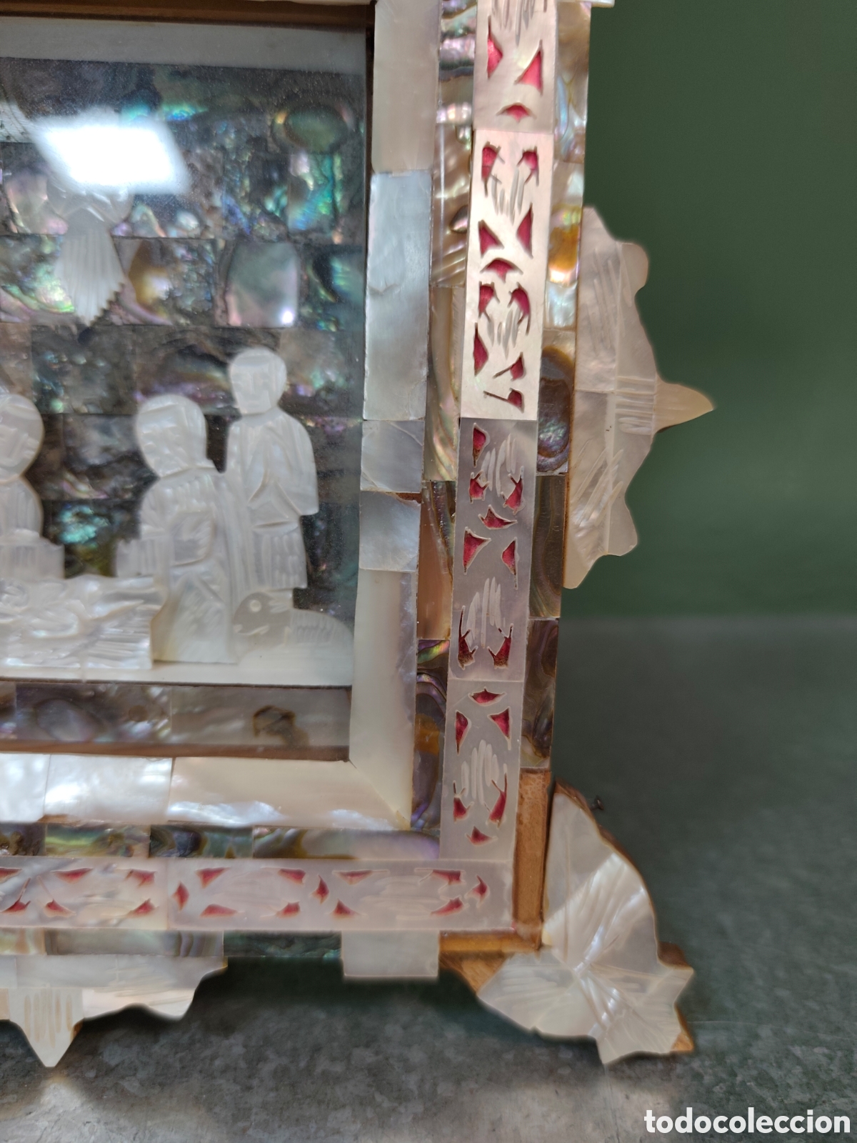 Figuras de Bel&eacute;n: Cuadro Bel&eacute;n de n&aacute;car - Foto 3