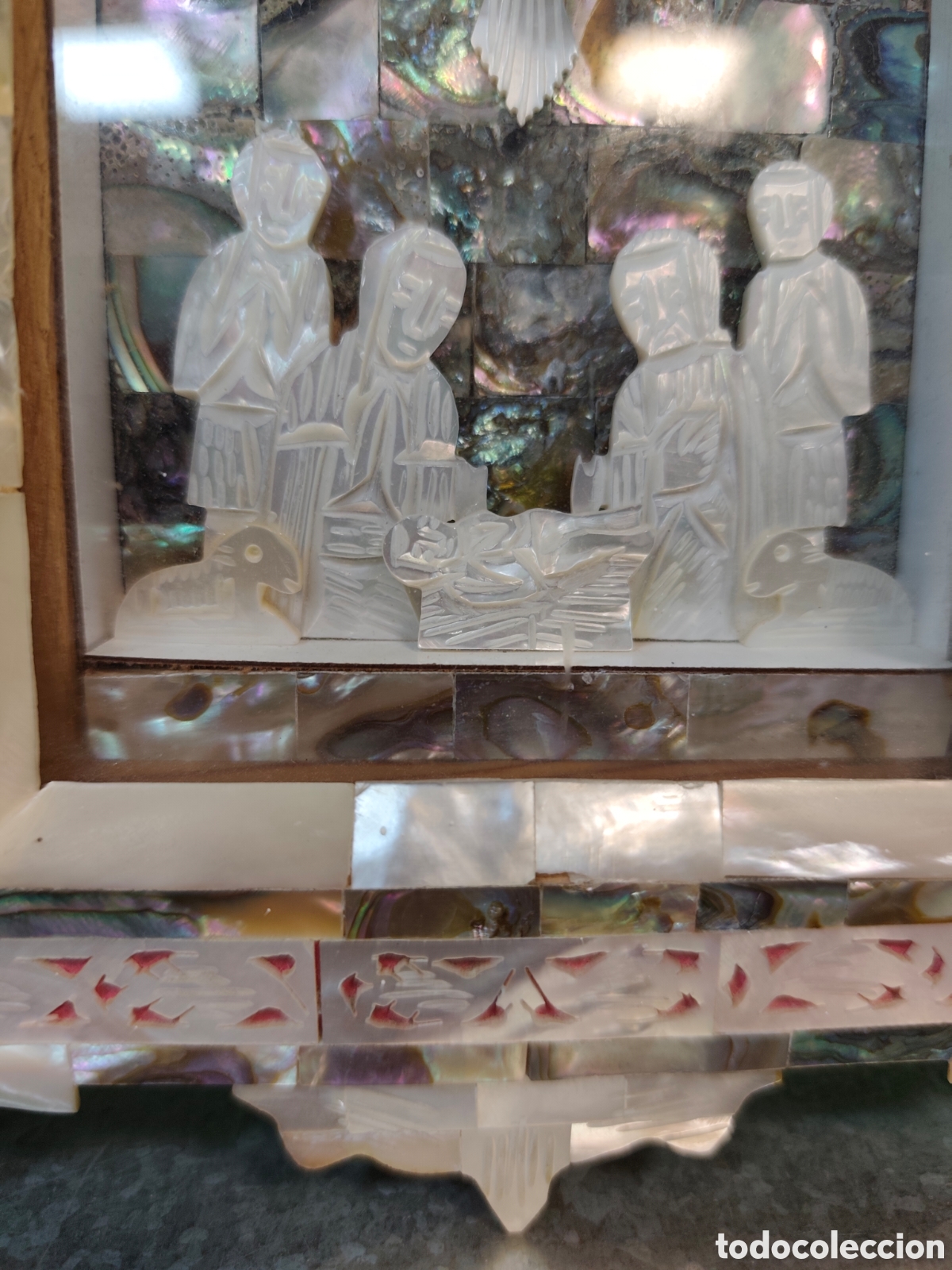 Figuras de Bel&eacute;n: Cuadro Bel&eacute;n de n&aacute;car - Foto 5