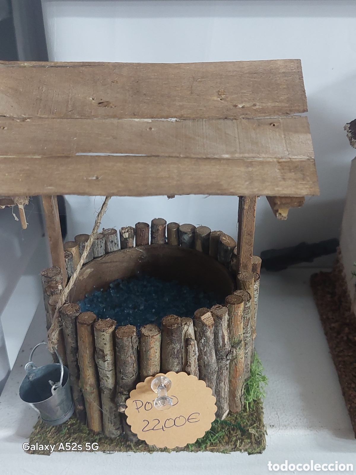 Figuras de Pres&eacute;pios: PoZo hecho a mano para belenes sin motor rustico