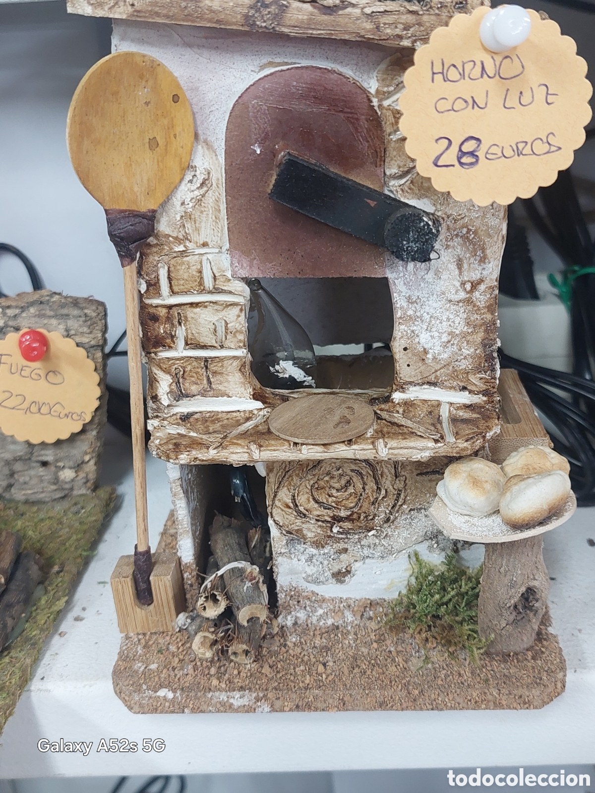 Statuine di Presepe: Horno con luz 10x12x20