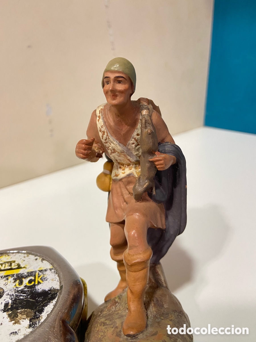 Figuras de Bel&eacute;n: Pastor antiguo de Olot - Foto 2