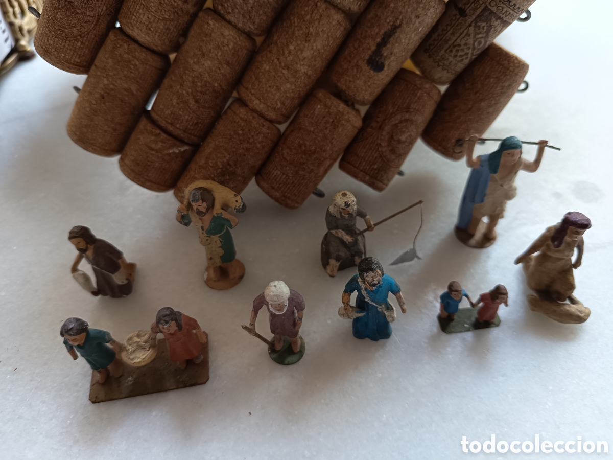 Figuras de Bel&eacute;n: Figuras de belen de plomo,lote - Foto 2
