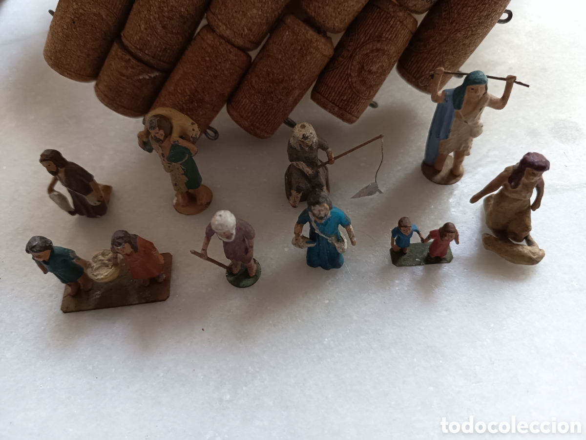Figuras de Bel&eacute;n: Figuras de belen de plomo,lote - Foto 3