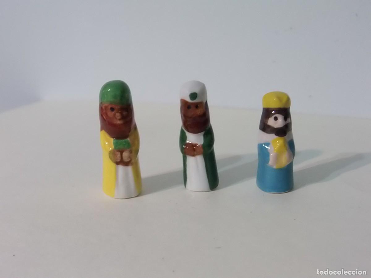 Figuren f&uuml;r Weihnachtskrippen: FIGURAS DEL ROSCON DE REYES - REYES MAGOS Y HABA.