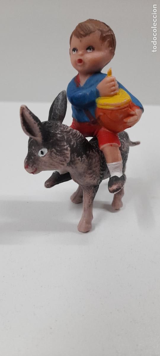 Figuras de Bel&eacute;n: FIGURA PARA BELEN . SERIE CABEZONES - CABEZUDOS . REALIZADA POR PECH FERRANDIZ . A&Ntilde;OS 70 ALTO 8,1 CM