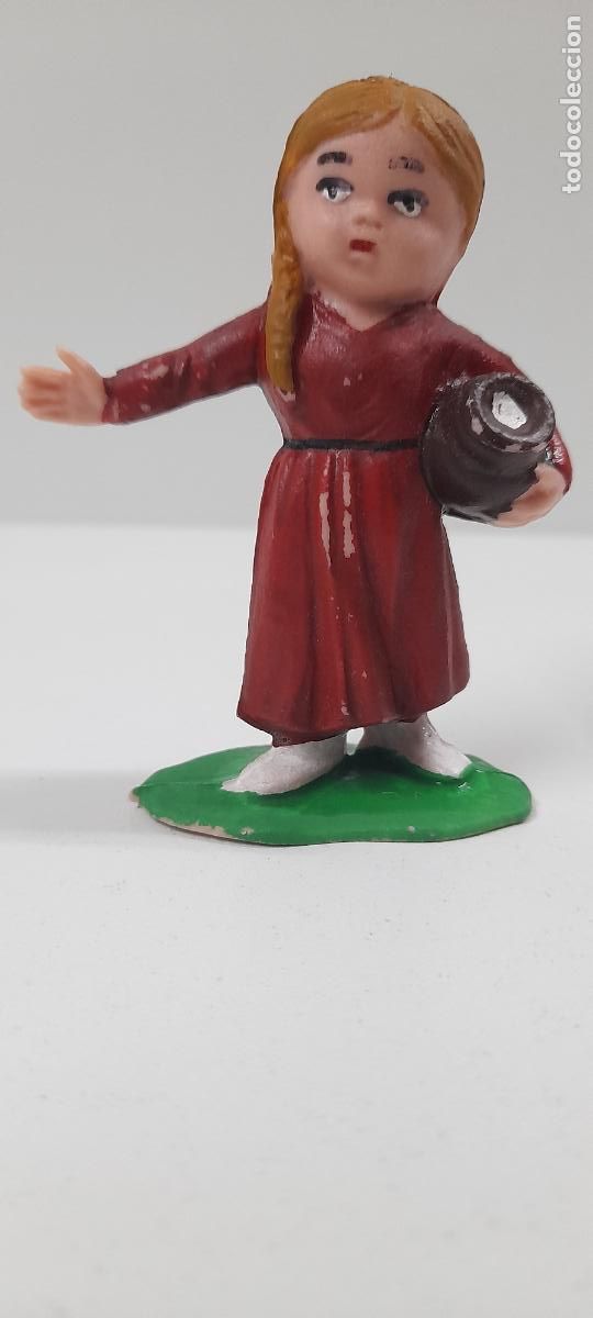 Figuras de Bel&eacute;n: FIGURA PARA BELEN . SERIE CABEZONES - CABEZUDOS . REALIZADA POR PECH FERRANDIZ . A&Ntilde;OS 70 ALTO 7,7 CM