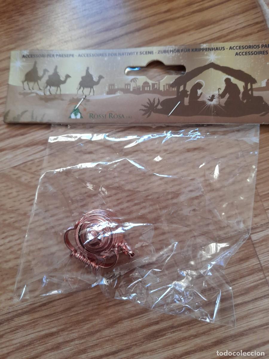 Figuras de Bel&eacute;n: Tetera de metal para Belen - Foto 1