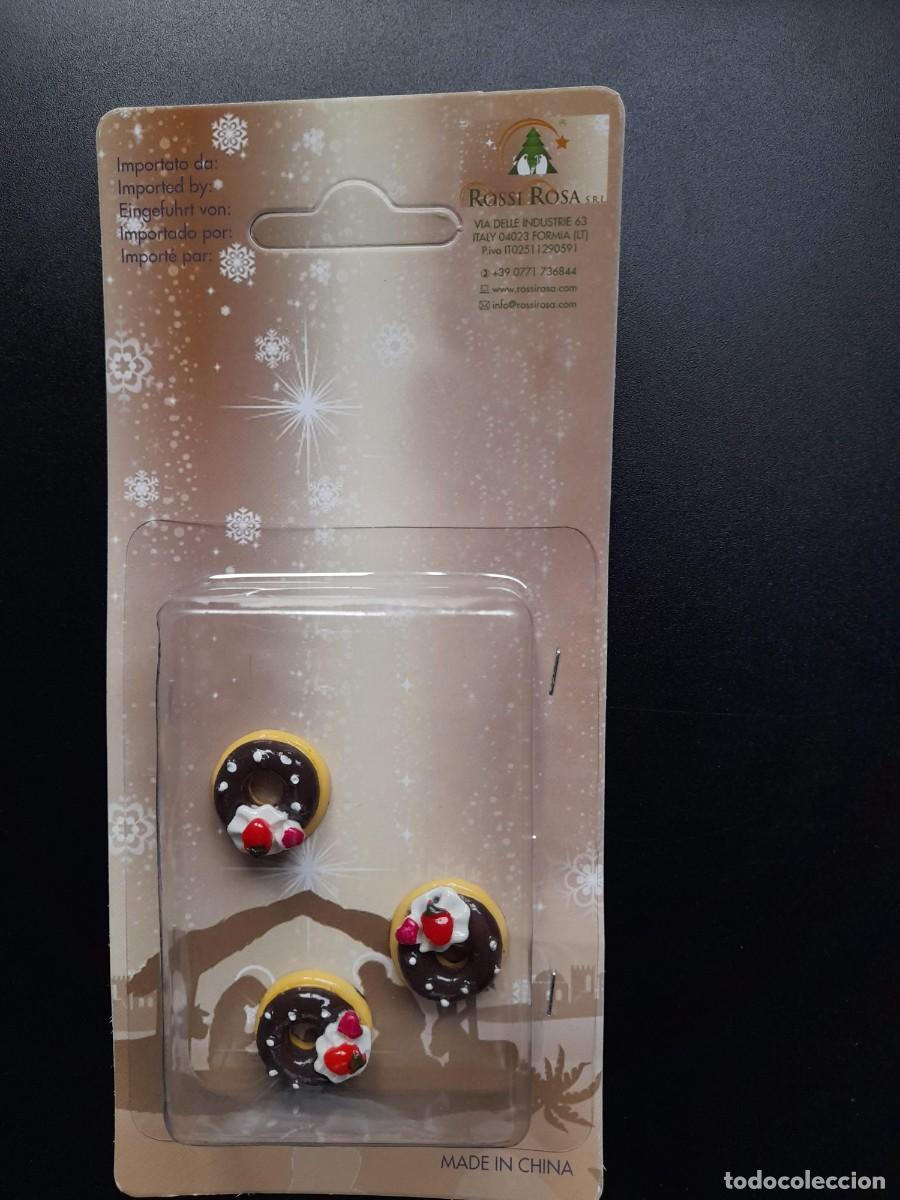 Figuras de Bel&eacute;n: Comida en miniatura para Belen Roscas - Foto 1