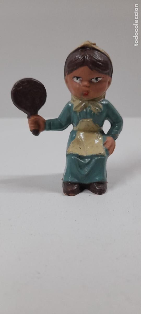 Figuras de Bel&eacute;n: FIGURA PARA BELEN . SERIE CABEZONES - CABEZUDOS . REALIZADA POR PECH FERRANDIZ . A&Ntilde;OS 70 ALTO 6,5 CM