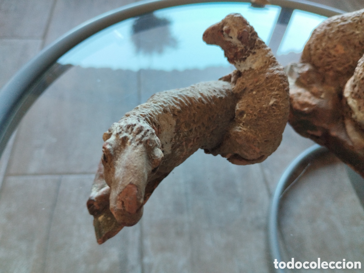 Figuras de Bel&eacute;n: *ANTIGUOS CORDEROS. Rf(CF:174/.) - Foto 5