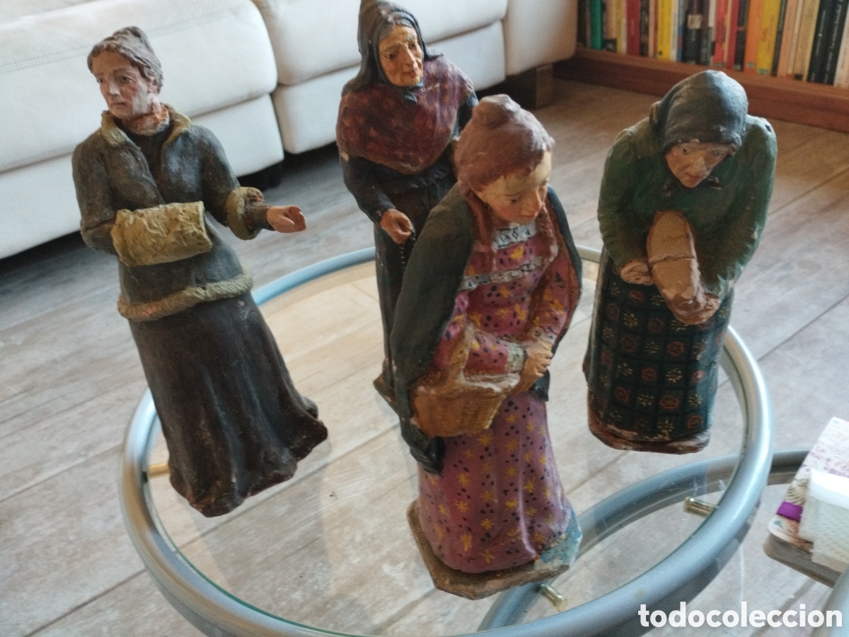 Figuras de Bel&eacute;n: *ANTIGUOS CORDEROS. Rf(CF:174/.) - Foto 7