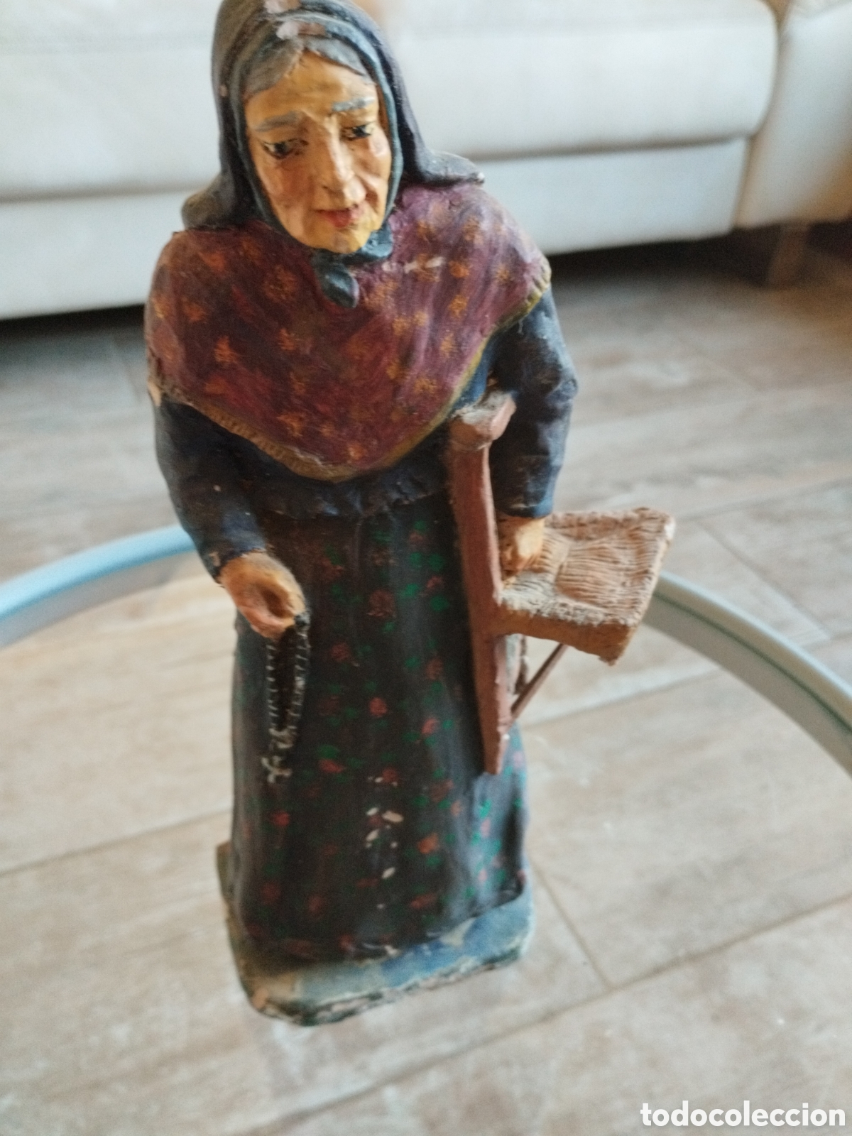 Figuras de Bel&eacute;n: *ANTIGUOS CORDEROS. Rf(CF:174/.) - Foto 8