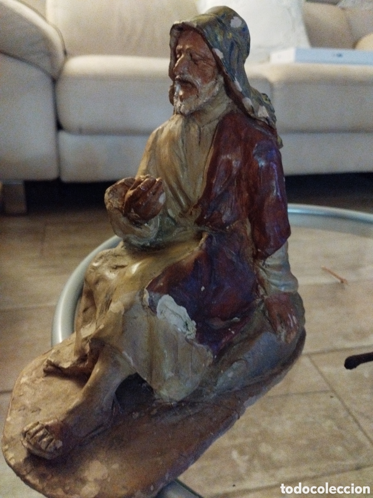 Figuras de Bel&eacute;n: *MENDIGO CIEGO. (Rf:160/.)