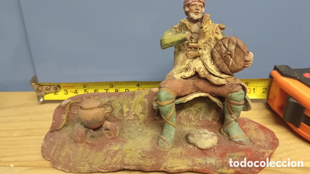 Figuras de Bel&eacute;n: Belen pastores barro - Foto 4