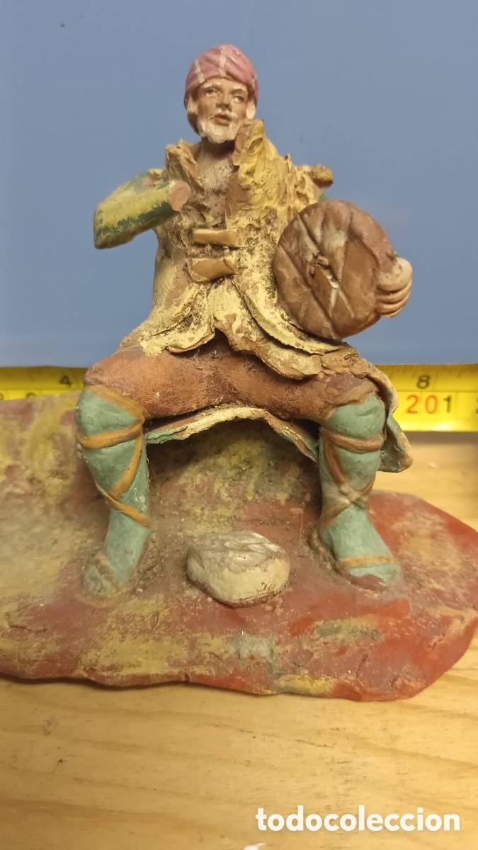 Figuras de Bel&eacute;n: Belen pastores barro - Foto 5