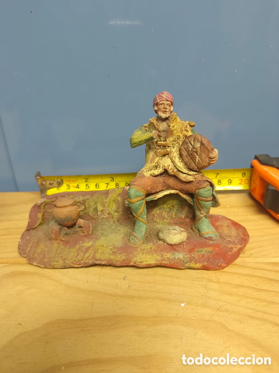 Figuras de Bel&eacute;n: Belen pastores barro - Foto 7