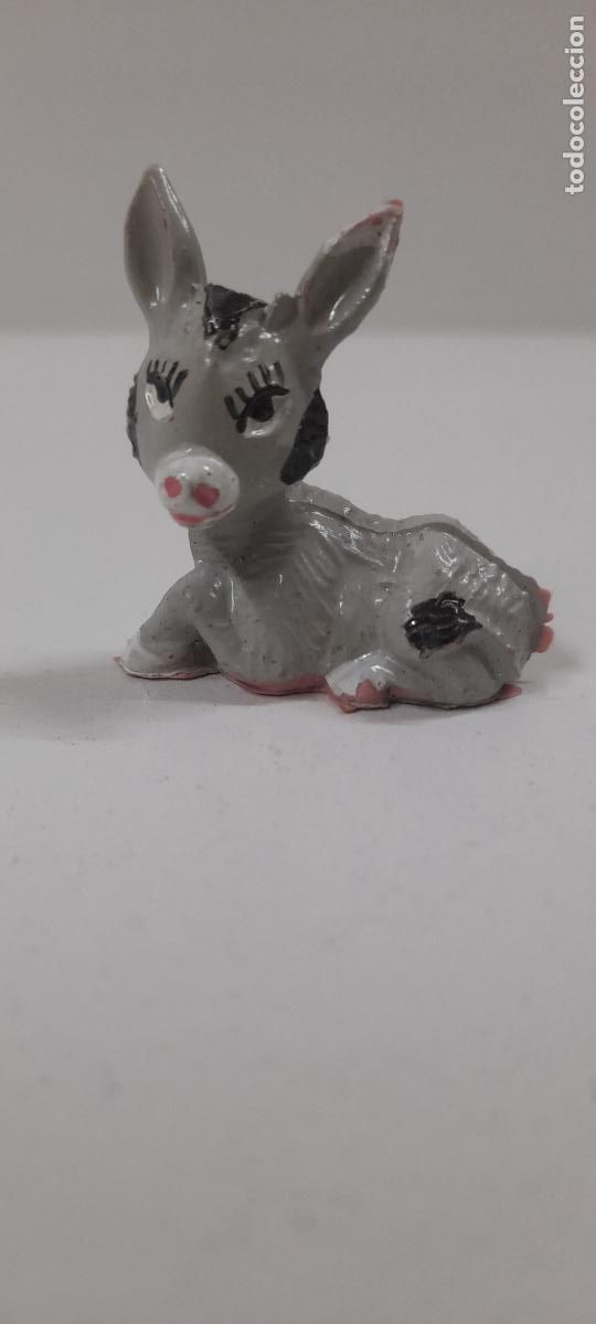 Figuras de Bel&eacute;n: MULA FIGURA DE BELEN SERIE CABEZONES - CABEZUDOS . REALIZADA POR PECH FERRANDIZ . ORIGINAL A&Ntilde;OS 70