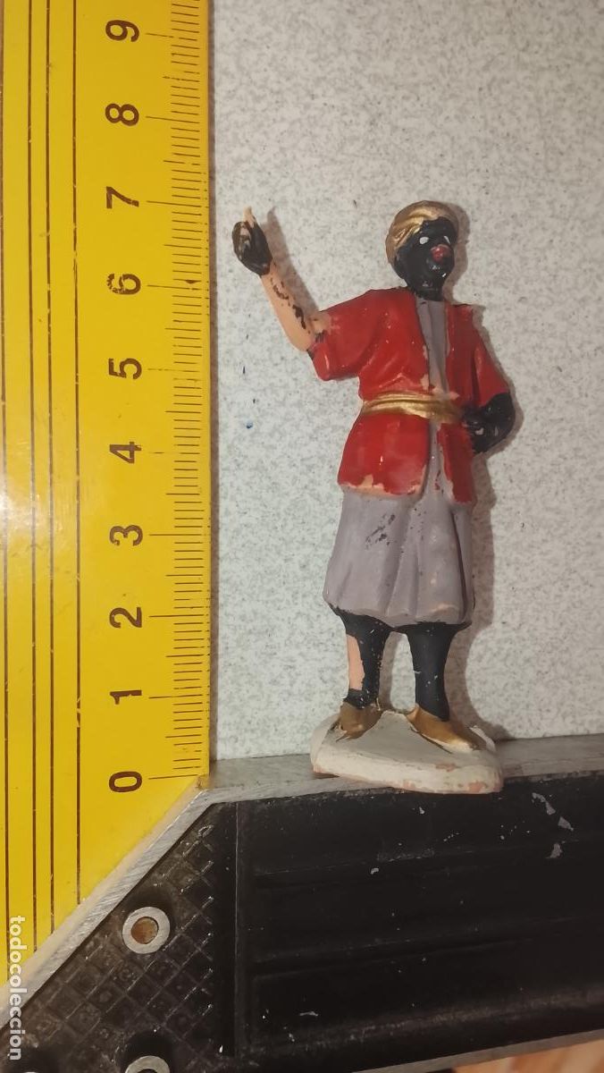 Figuras de Bel&eacute;n: antigua figura de portal de belen plastico duro nacimiento . OFERTA POR LOTES COMBINADOS -