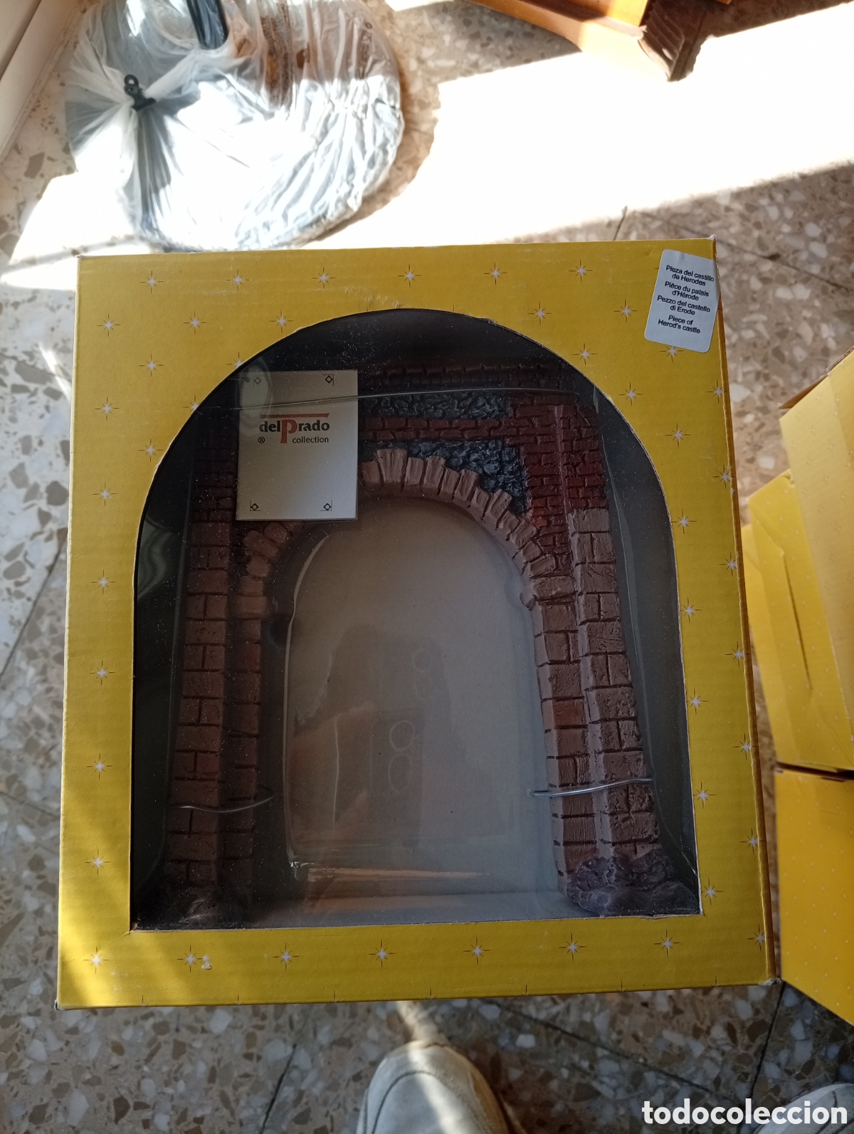 Figuras de Bel&eacute;n: Pieza del Castillo de Herodes -Ediciones el Prado- - Foto 1