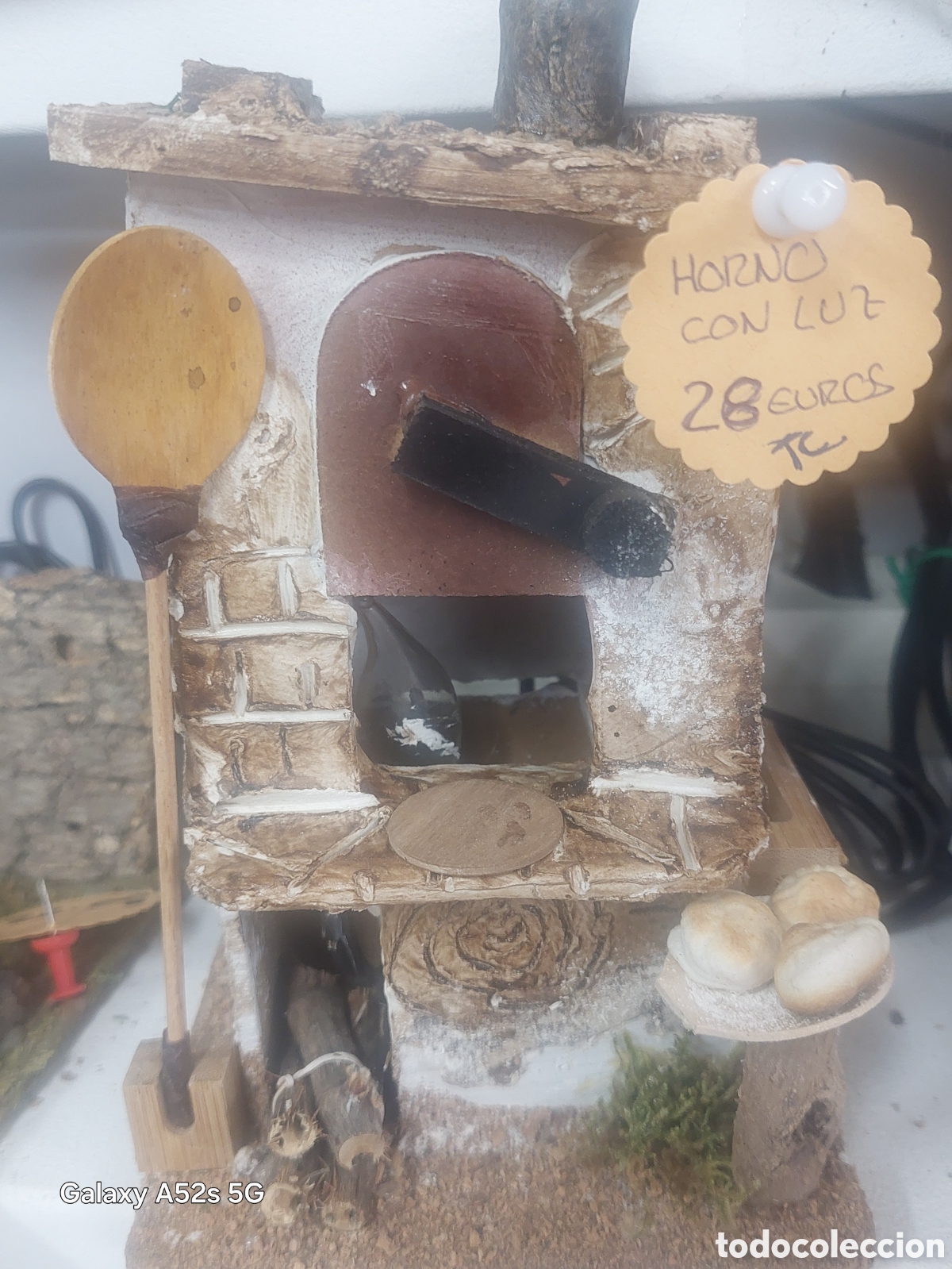 Figurines pour Cr&egrave;ches de No&euml;l: Horno con el Luz para belenes