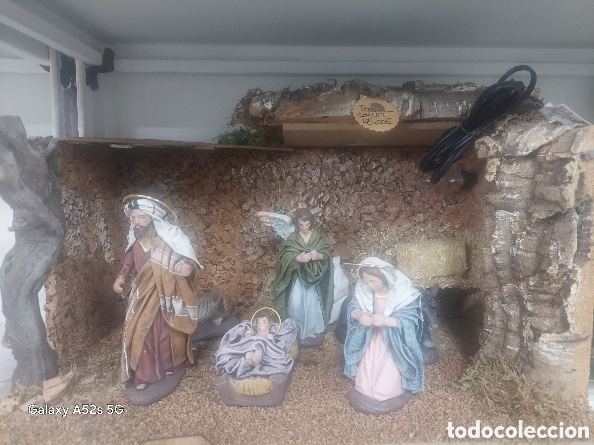 Statuine di Presepe: Portal grande para belenes figuras NO incluidas