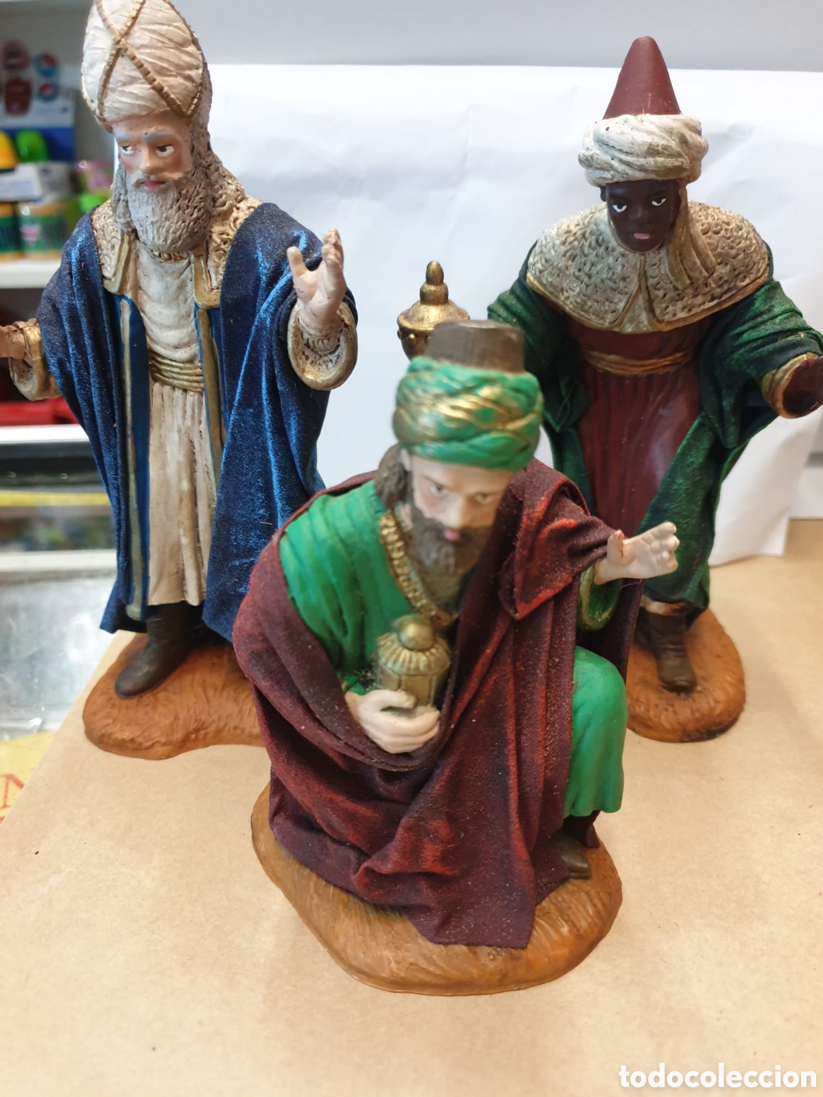 Figuras de Bel&eacute;n: Tres Reyes Magos marca oliver