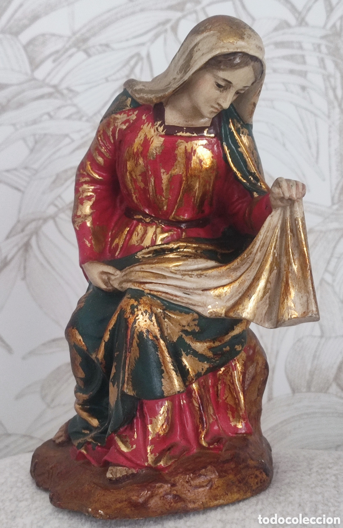 Figuras de Bel&eacute;n: Conjunto de figuras para un nacimiento o bel&eacute;n, estilo Olot.