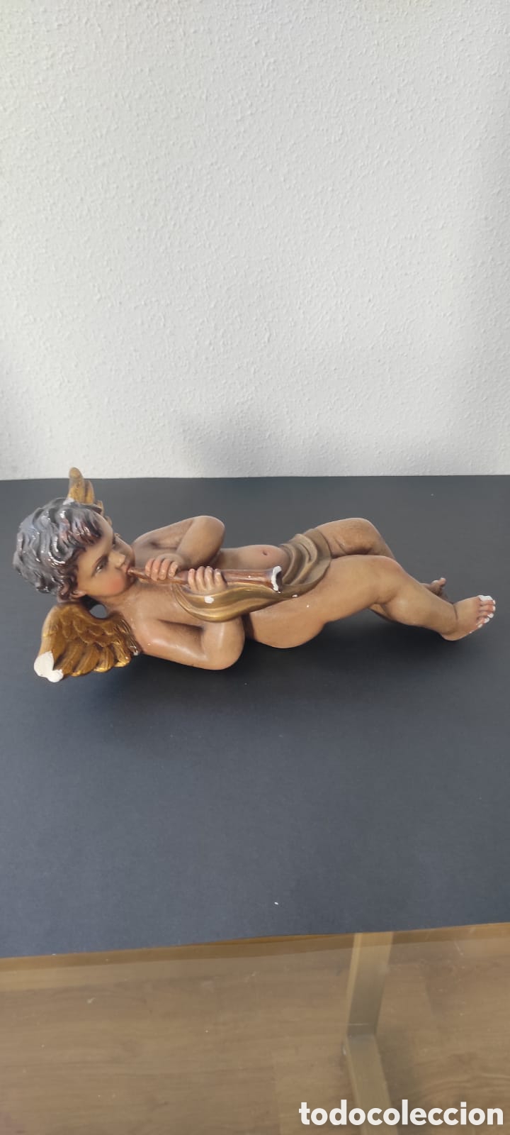 Figuras de Bel&eacute;n: Figura &aacute;ngel pintado a mano Italia