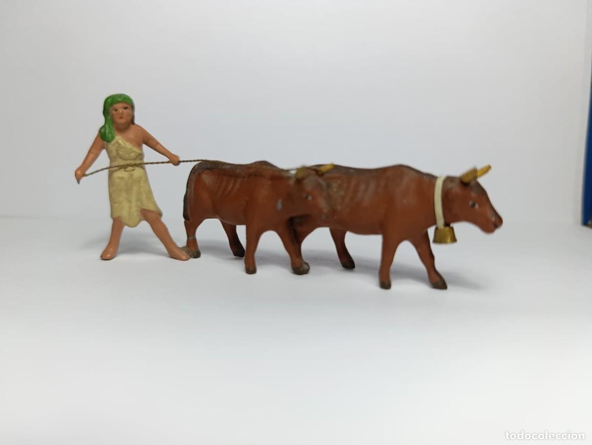 Figuras de Bel&eacute;n: Figura 5cm catalana posiblemente Bertran - BEL&Eacute;N PESEBRE PLOMO